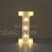 Night Light Letter Light Alphabet Light Up Plaque Sign Ornament Hanging/Standing   263341973101